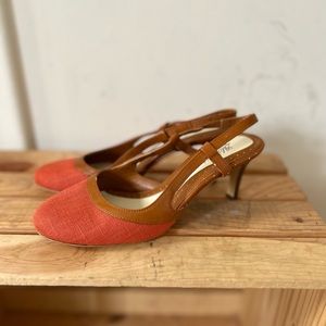 Lela Rose Heels with Back Strap
